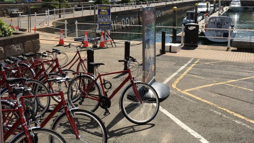 location de vélo à jersey